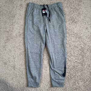 Nike Pants Green Large Training Therma Jogger Sweatpants Pull On Dri Fit 932257